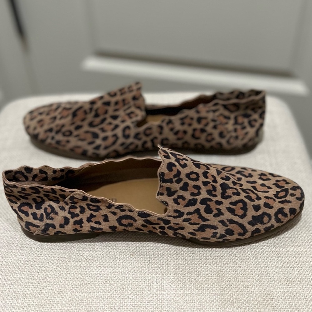 Lucky brand Leopard print flats